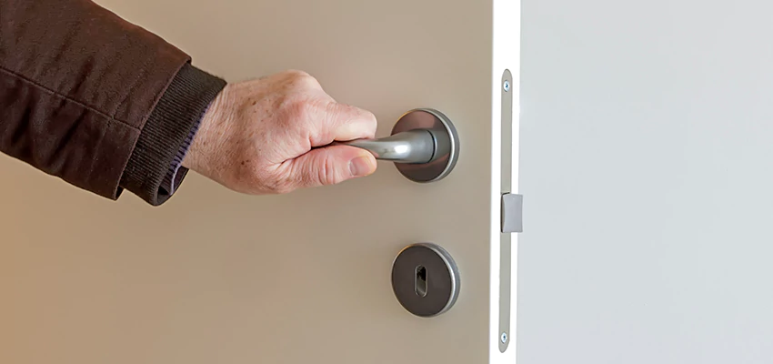 Restroom Locks Privacy Bolt Installation in Brawley, California